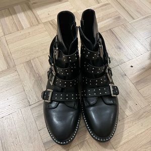 Steve Madden buckle booties